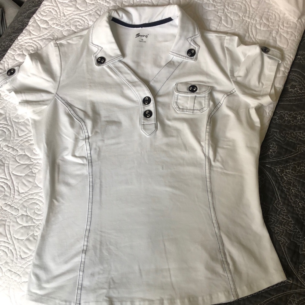 Rare HTF Swing Golf Shirt